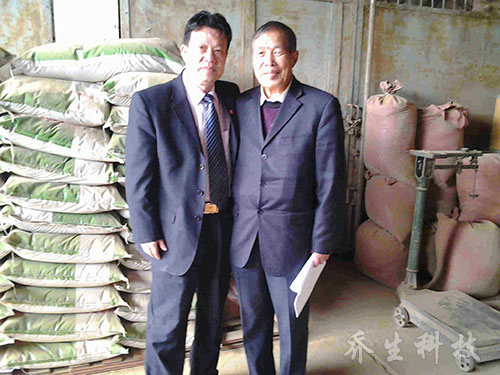 與科學(xué)發(fā)明家歐陽華研究紫莖澤蘭提取項目